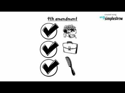 which action would violate the ninth amendment?